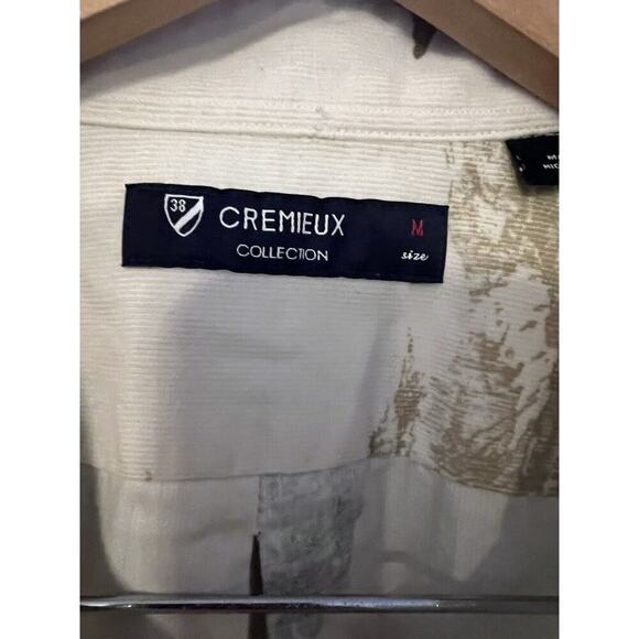 Western Cremieux Collection Button Down Shirt Cotton Buffalo Print Sz M Corduroy - Picture 3 of 9